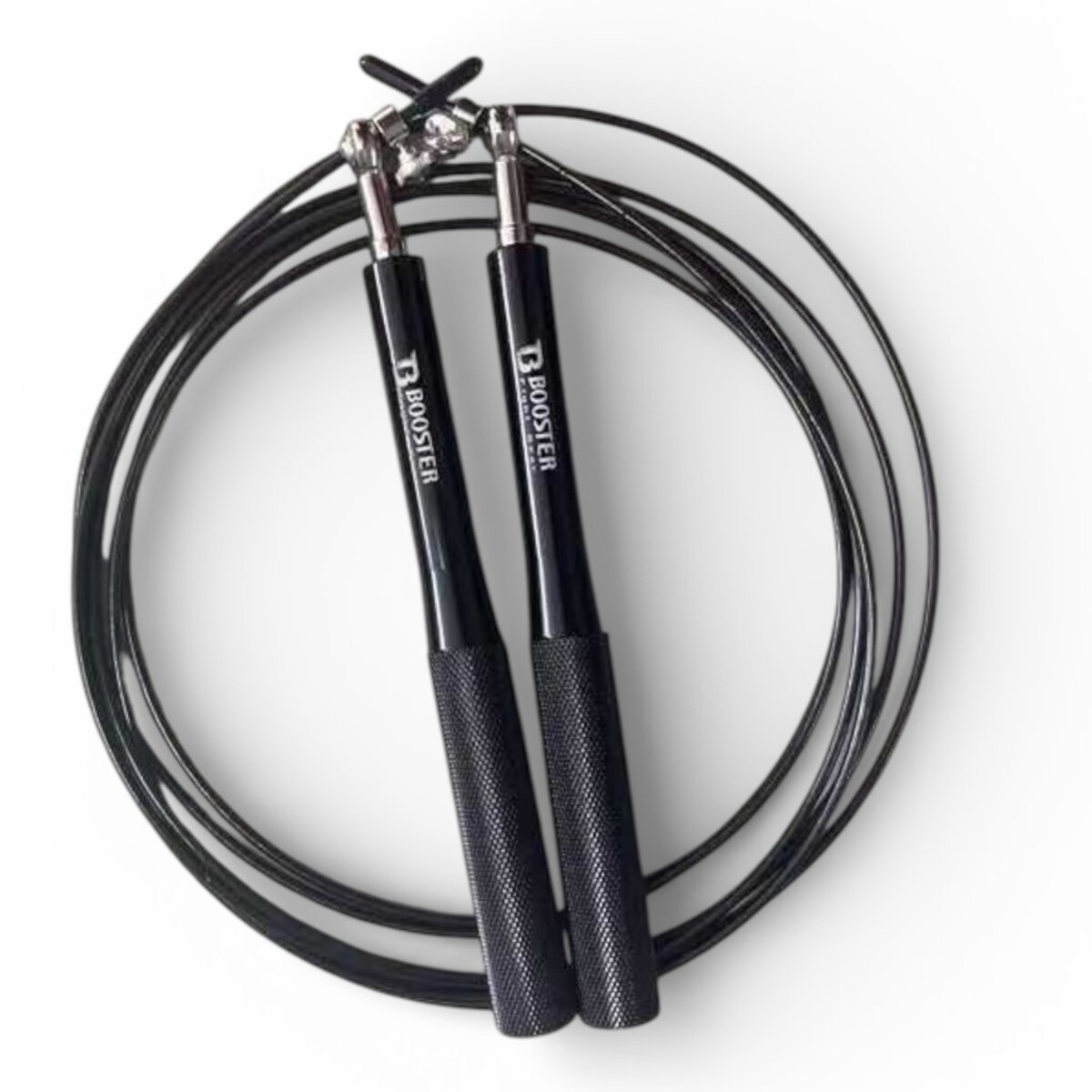 Booster Fightgear Conquest Pro Speed Rope – noir – High-Speed Rotatie - Spring corde