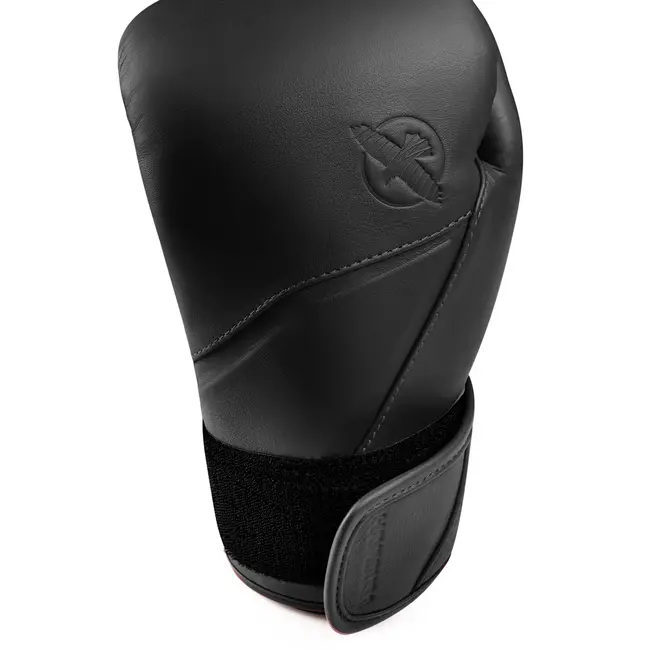 Hayabusa E1 Bokshandschoenen – Onyx Black – Premium Leer