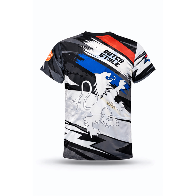 Fightsense T-Shirt – Nederland – Dutch style Kickboxing – Sportshirt voor vechtsport en training