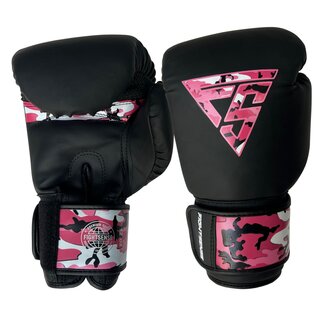 Fightsense Fury Bokshandschoenen – Camo Pink