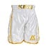 King Pro Boxing KING - Boksbroek  KPB XK SHORT 2 - WIT/GOUD