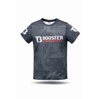 Booster Fightgear Booster Active Dry Shirt – Camo Grey – Performance Training Tee | Booster Fightstore