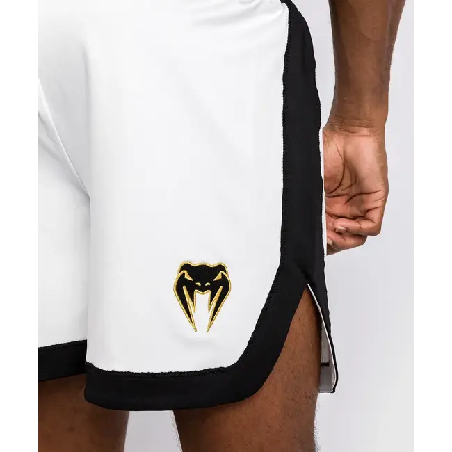 Venum Classic Boxing Shorts - Large - White/Black