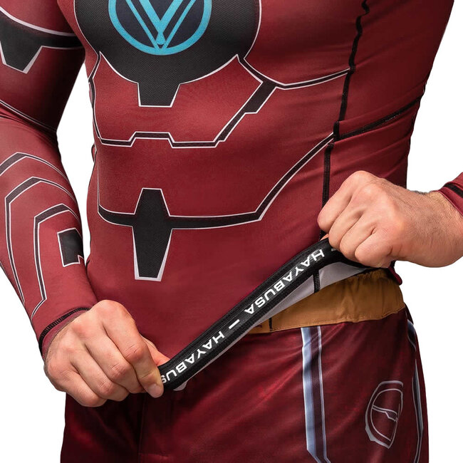 Hayabusa Rash Guard(Long Sleeve) - Marvel's Iron Man