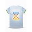 Fightsense Amazigh Performance Shirt – Lichtblauw – Tifinagh Design – Sportshirt voor vechtsport en training