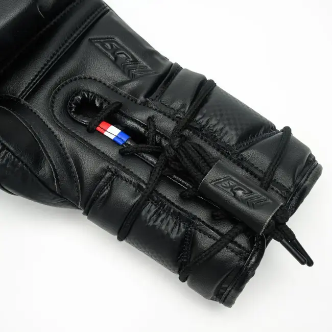 JOYA Joyagear Performance Veter Bokshandschoenen - Microfiber - Zwart/Carbon