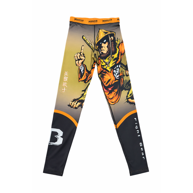 Booster Fightgear Booster GS Spats 2 –Shoalin Fighter compressie broek