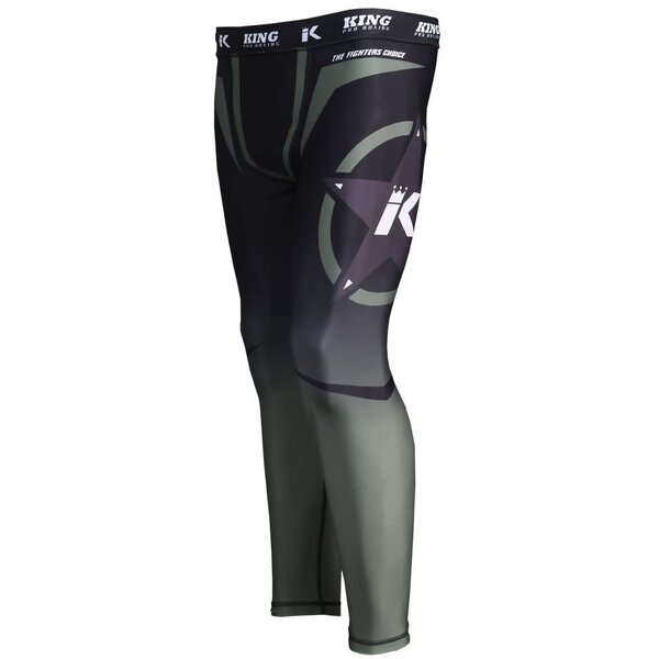 King Pro Boxing Compression pantalon - Stormking 1 - vert - Spats