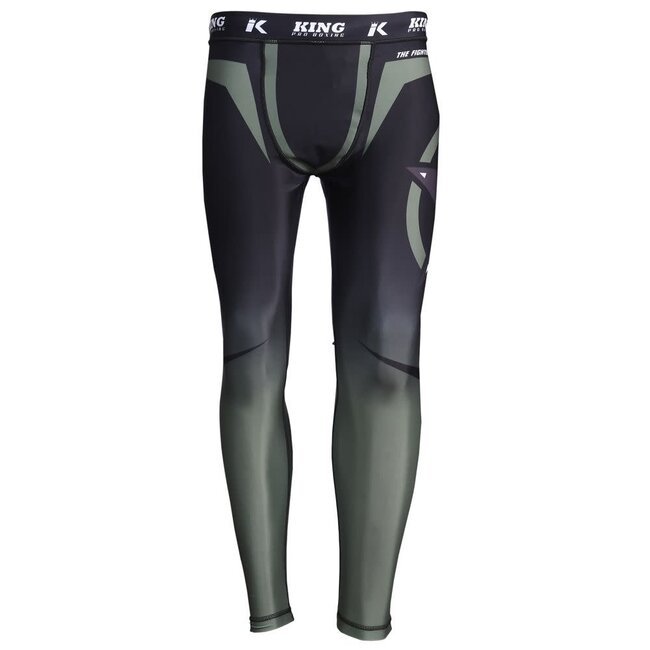 King Pro Boxing compressie broek - Stormking 1 - Groen - Spats