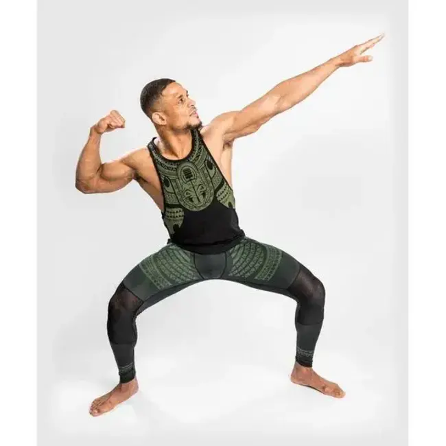 Venum VENUM COMPRESSION BROEK NAKAHI SPATS - BLACK/KHAKI