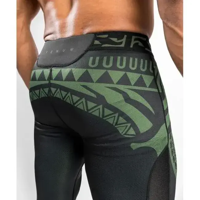 Venum COMPRESSION BROEK NAKAHI SPATS - BLACK/KHAKI
