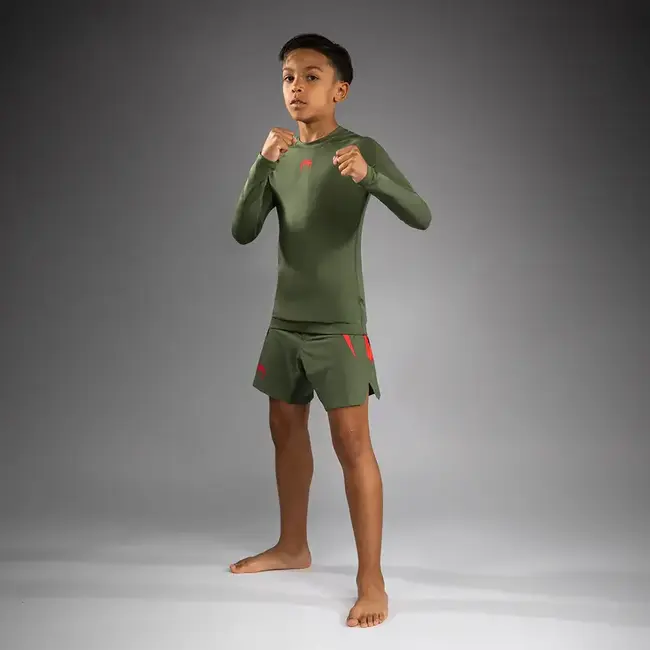 Venum KIDS Rashguards Contender - Long Sleeves