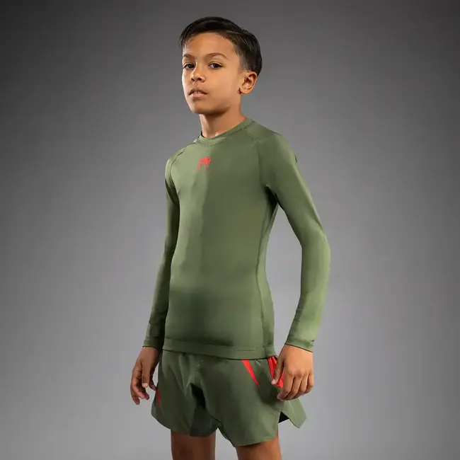 Venum KIDS Rashguards Contender - Long Sleeves