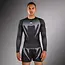 Venum No Gi Rashguards - Black/ Silver Grey