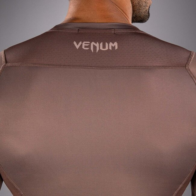 Venum Venum No Gi Rashguards - Chocolate Brown