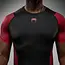 Venum Assassin’s Creed Shadows Korte Mouwen Rashguard voor Mannen - Bordeaux/Zwart