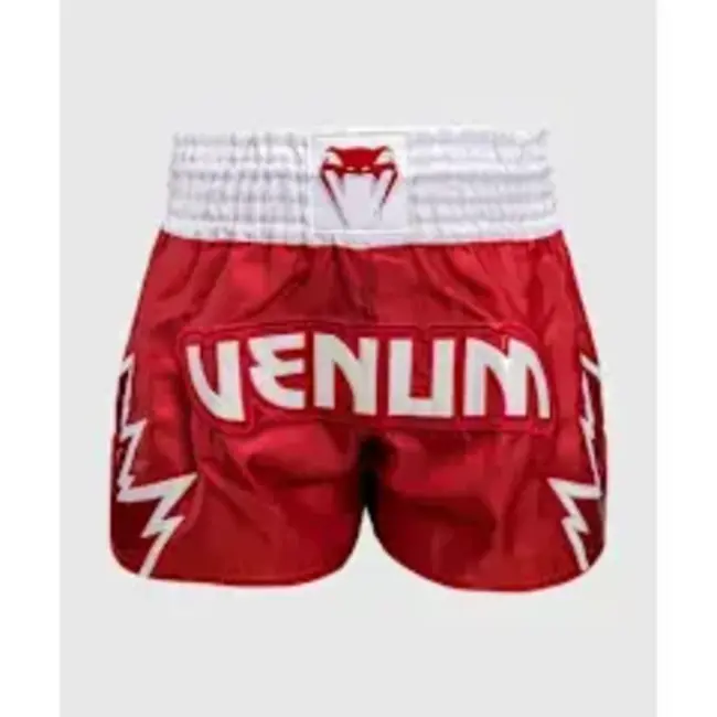 Venum Inferno Muay Thai Shorts - Red/White