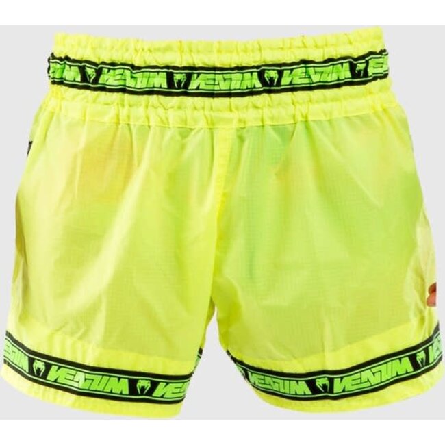 Venum PARACHUTE MUAY THAI SHORTS - FLUO YELLOW