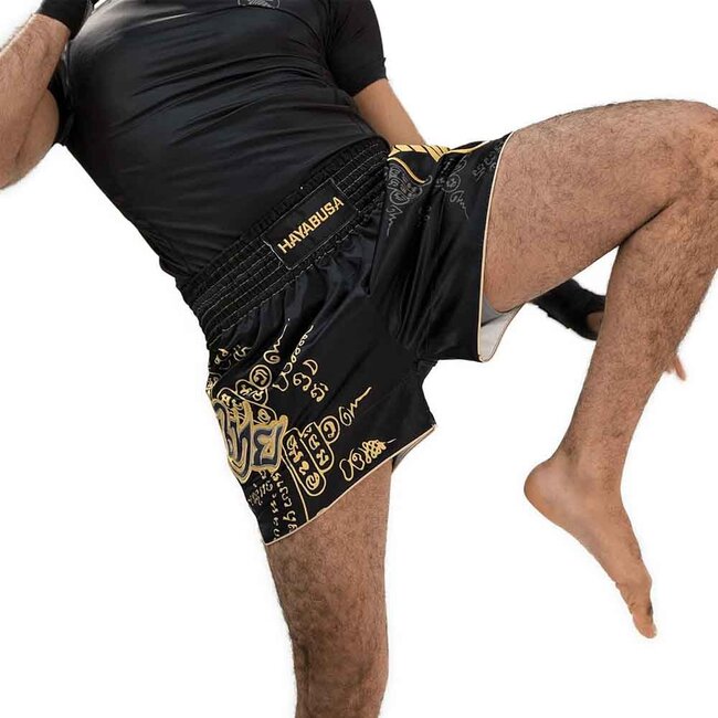Hayabusa Kickboksbroekje - Falcon - Zwart