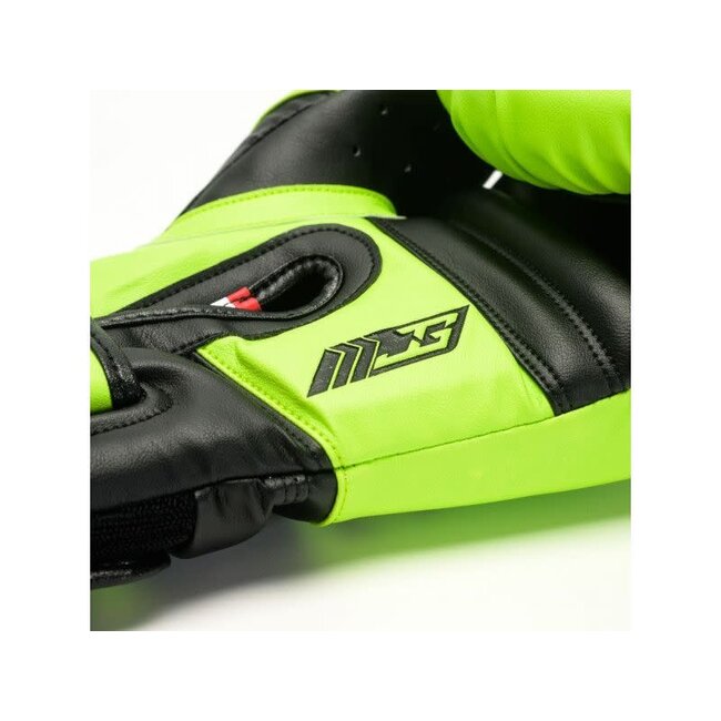 JOYA Joya Gear Bokshandschoenen - LIME GROEN/ZWART - Performance Velcro Model
