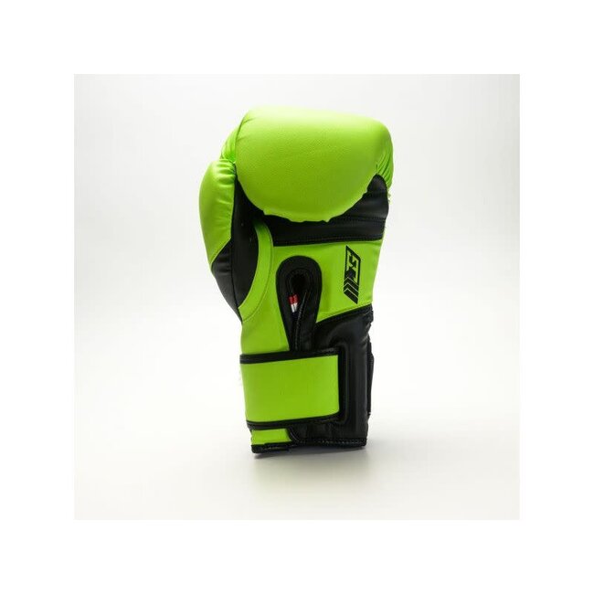 JOYA Joya Gear Bokshandschoenen - LIME GROEN/ZWART - Performance Velcro Model