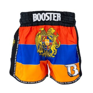 Booster Fightgear TBT COUNTRY ARMENIA SHORT BLACK/ORANGE