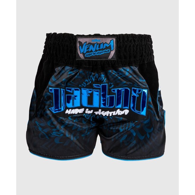 Venum Venum Attack Muay Thaï Shorts - Black/Blue
