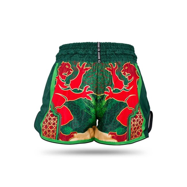 Booster Fightgear Booster TBT Marokko Fightshort – Voor Kickboksen en Muay Thai