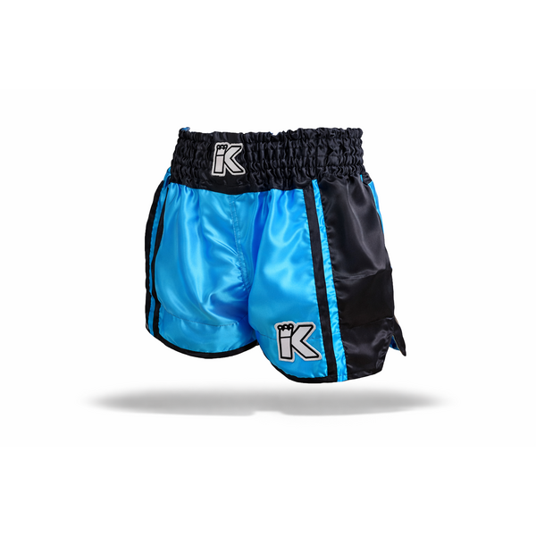 King Pro Boxing Short de Muay Thaï - bleu