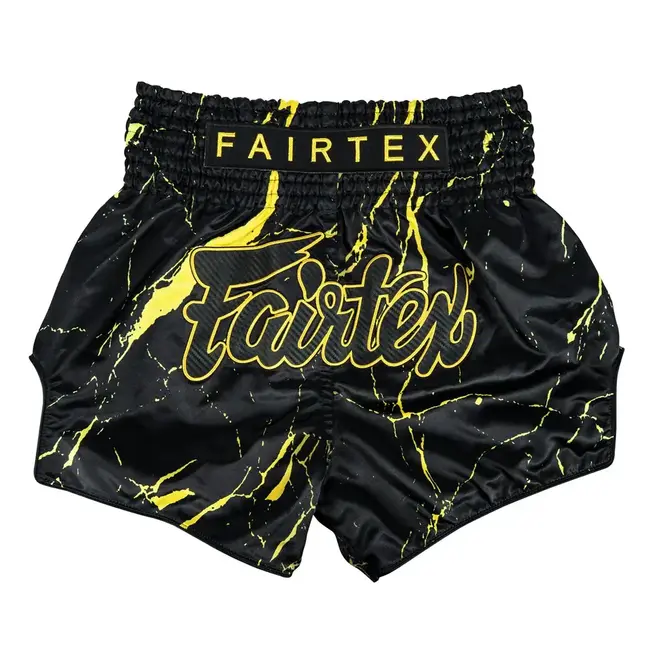 FAIRTEX BS1947 Black Marble Muay Thai Shorts – Zwart