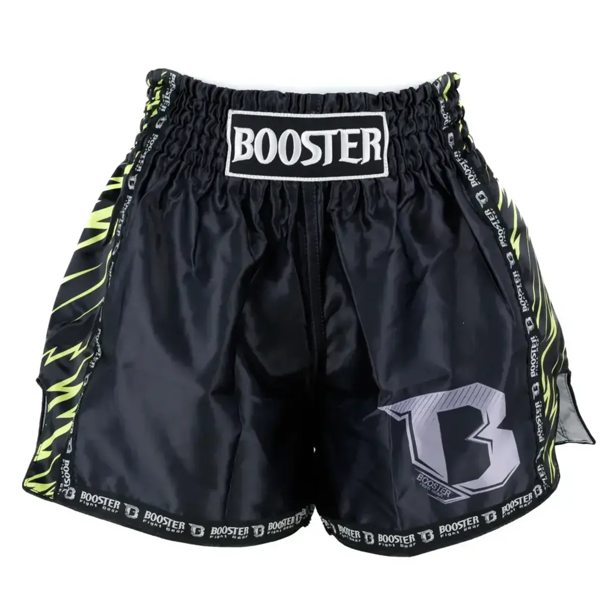 Booster Fightgear Combat 5 short de kick-boxing enfant – noir/jaune