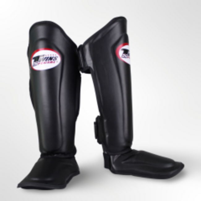 Twins Special Twins Special SGL 7 Scheenbeschermers – Zwart – Pro Bescherming voor Kickboksen & MMA