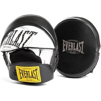 everlast 1910 Focus Mitts, Black/White, One Size