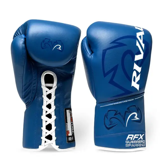 Rival Boxing Gear Rival RFX-Guerrero Sparring Gloves - Blauw- HDE-F