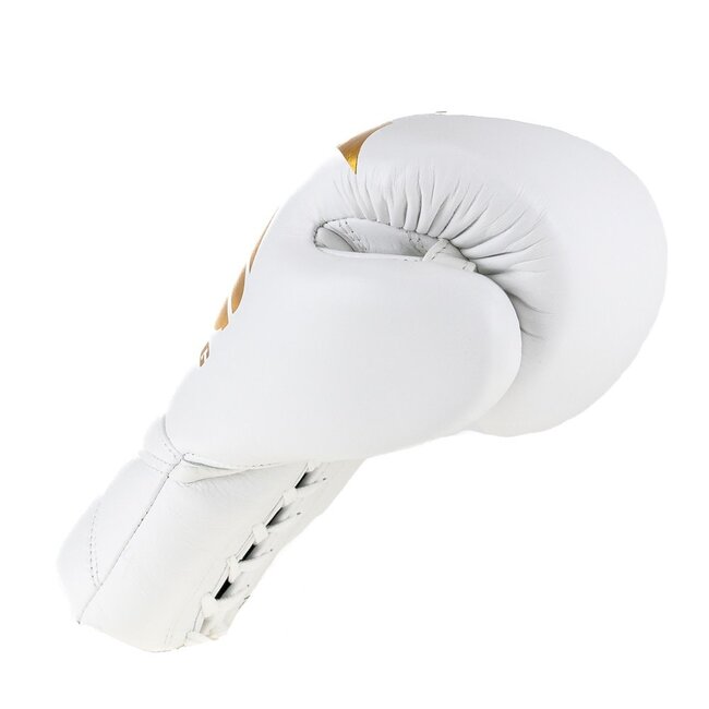 King Pro Boxing BOKSHANDSCHOEN - KPB XK LU WHITE/GOLD