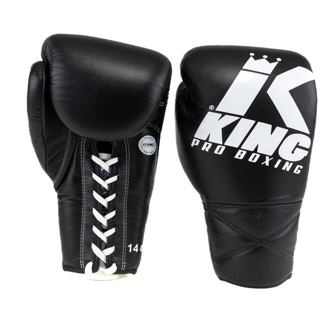 King Pro Boxing KING PRO BOXING - BOKSHANDSCHOEN - KPB XK LU BLACK/WHITE