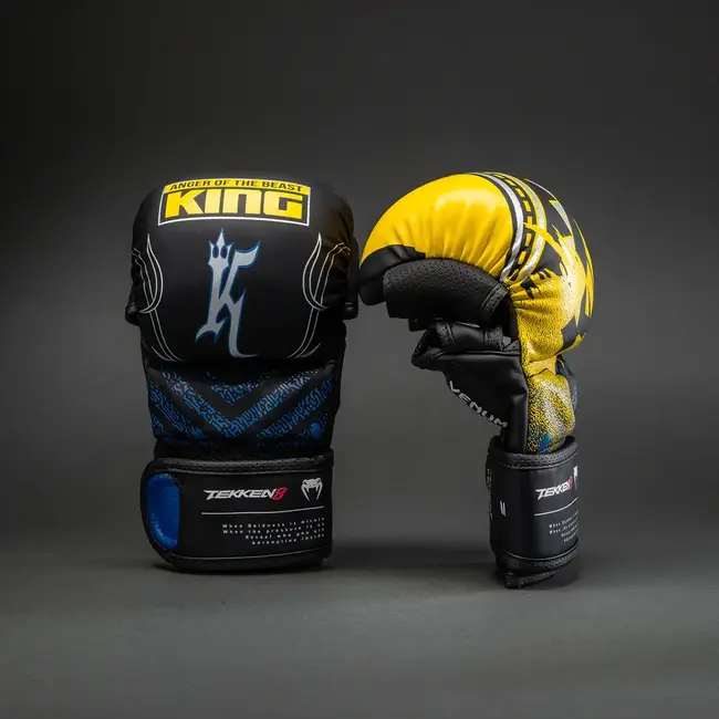 Venum Venum x TEKKEN 8 Sparring Gloves - King - Black/Yellow