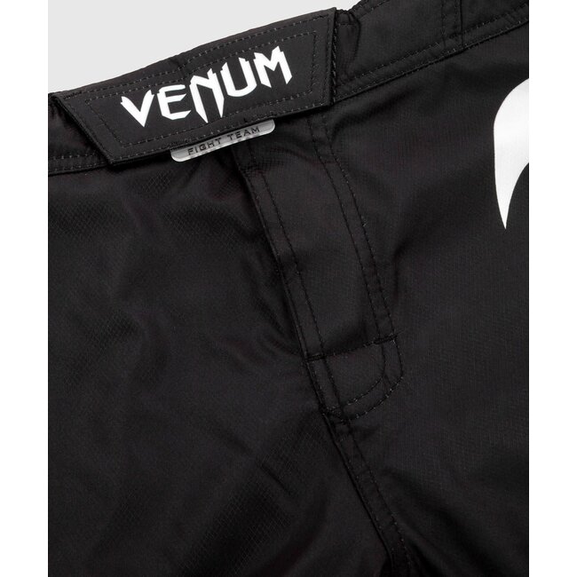 Venum Venum Light 3.0 MMA Fightshort – Zwart/Wit – Lichtgewicht voor MMA & Grappling