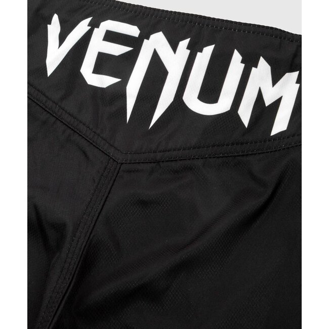 Venum Venum Light 3.0 MMA Fightshort – Zwart/Wit – Lichtgewicht voor MMA & Grappling