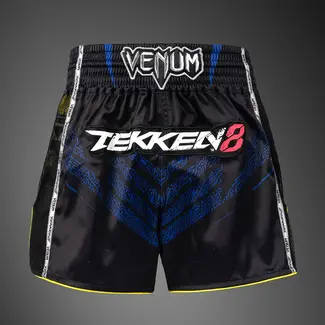 Venum TEKKEN 8 Muay Thai Shorts - King - Black/Yellow