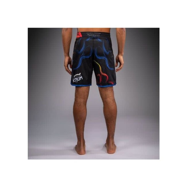 Venum Venum x TEKKEN 8 Fight Shorts - Yoshimitsu - Black/Orange