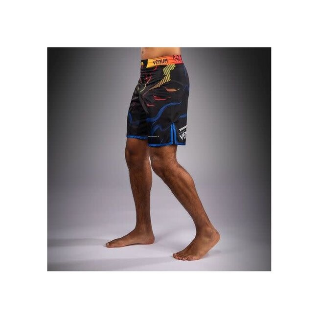Venum Venum x TEKKEN 8 Fight Shorts - Yoshimitsu - Black/Orange