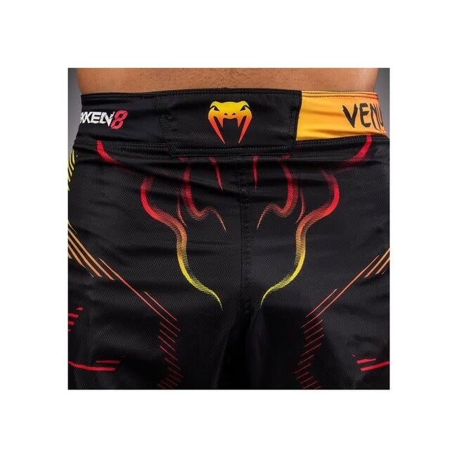 Venum Venum x TEKKEN 8 Fight Shorts - Yoshimitsu - Black/Orange