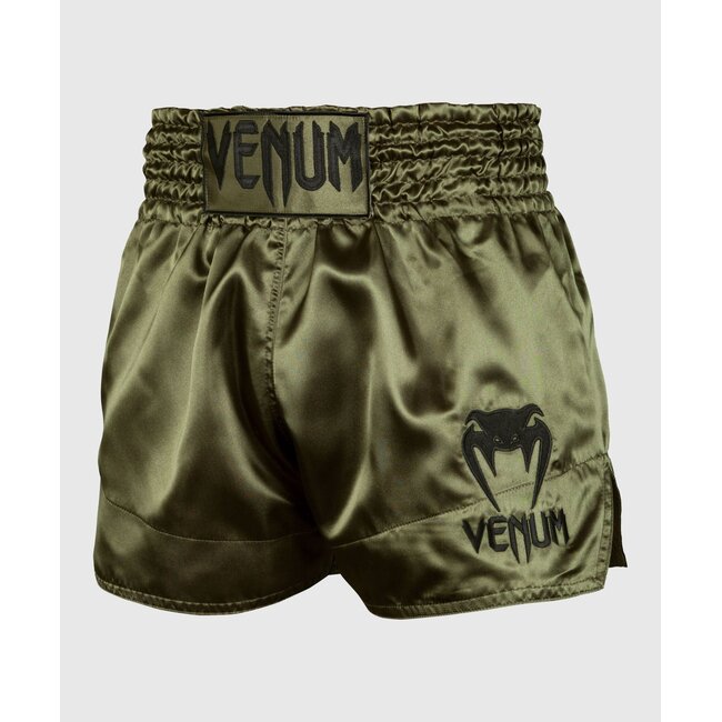 Venum MUAY THAI SHORTS CLASSIC - KHAKI/BLACK