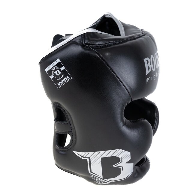 Booster Fightgear HOOFDBESCHERMER - BHG 2 BLACK/SILVER