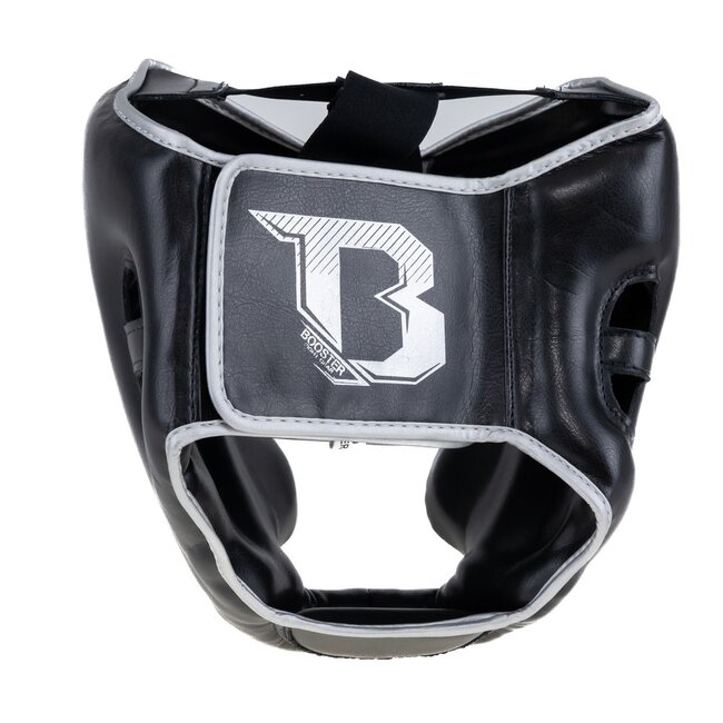 Booster Fightgear HOOFDBESCHERMER - BHG 2 BLACK/SILVER