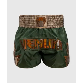 Venum Inferno Muay Thai Shorts - Khaki/Bronze