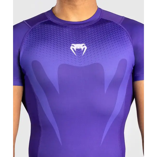 Venum Venum No-Gi Rashguard Korte Mouwen – Paars