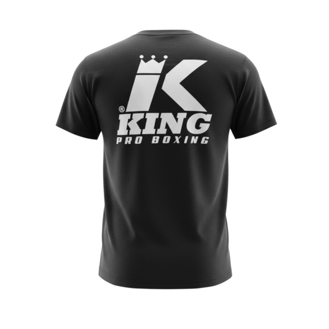 King Pro Boxing TSHIRT - KPB LOGO TEE BLACK