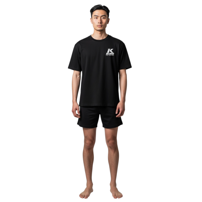 King Pro Boxing TSHIRT - KPB LOGO TEE BLACK